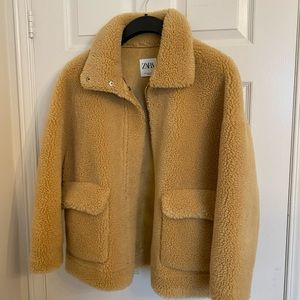 ZARA TEDDY COAT